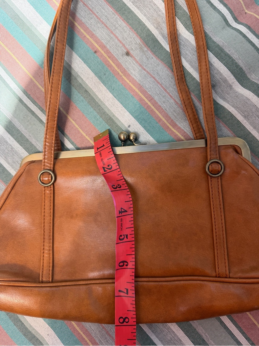 Cute Vintage Summer Bag/ 💋 Kiss Lock 😘 - Picture 10 of 11